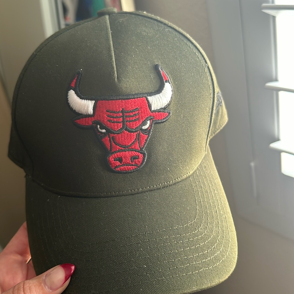 chicago bulls hat 9forty new era green